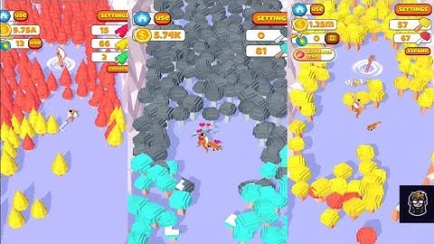 Idle Lumberjack 3D Gameplay Walkthrough