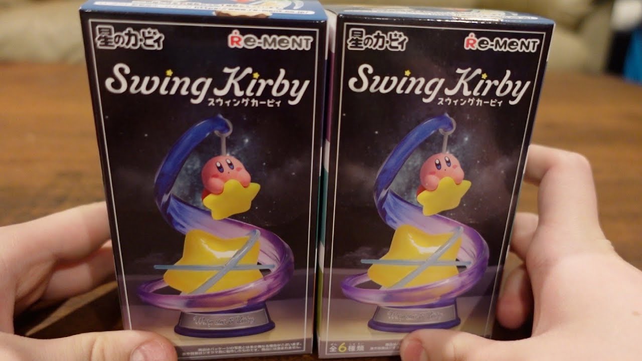 "Swing Kirby" ReMent Figures Unboxing YouTube