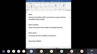 Modeling & Simulation | MATLAB | Lab Session 10 - State Space Model