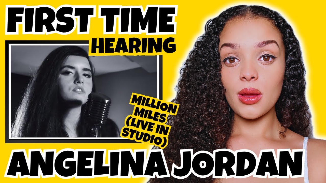FIRST TIME HEARING Angelina Jordan - Million Miles (Live in Studio) REACTION | Rere Reacts