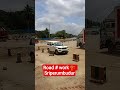 road# work 🏗️ construction line,🛣️ Sriperumbudur#YouTube short#driverlover