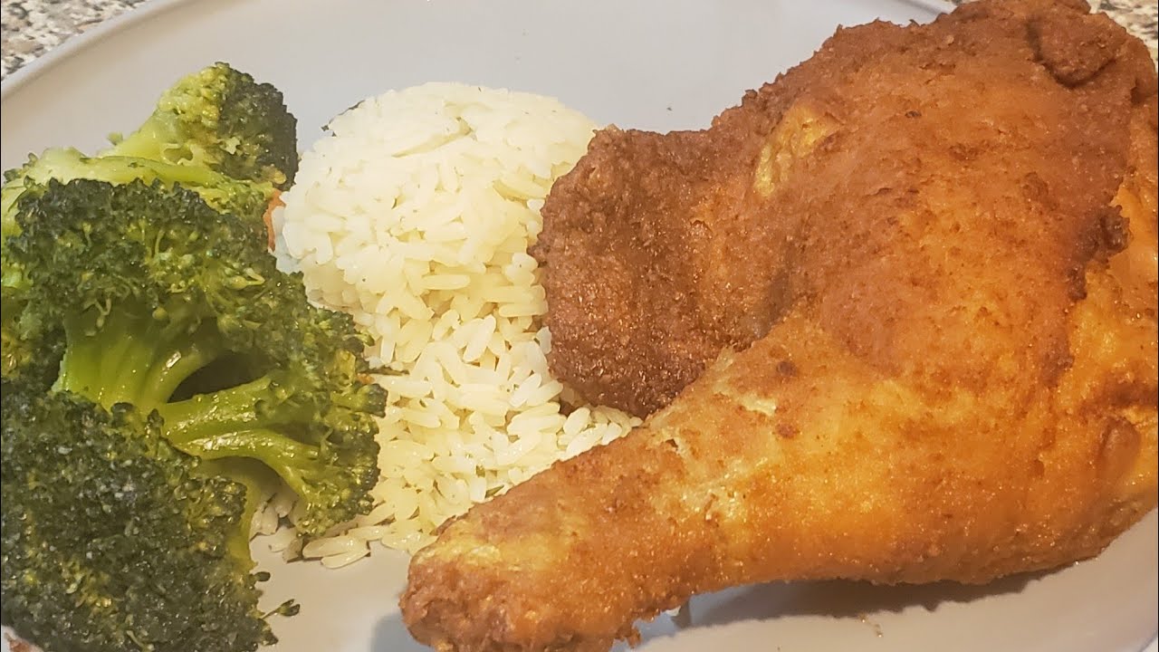 FRIED BROCCOLI & FRIED LEG QUARTERS YouTube