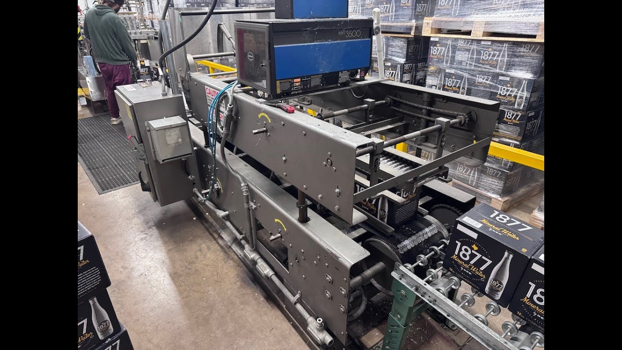 Used Elliott HMT-Mini Automatic Top Case Sealer – Top Gluer
