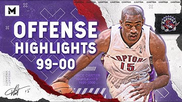 Vince Carter BEST Offense Highlights From 1999-00 NBA Season!