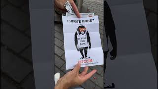 WARNING: Street Cyber's Bitcoin Graffiti is Spreading to Your City Next. #bitcoinart #streetart