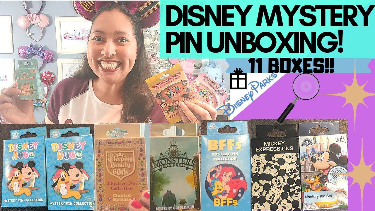 Disney Parks Mystery Pin Box Openings April + May 2019