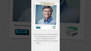 Didn't know Bill Gates does this.