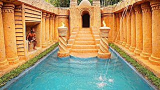 SWIMMING POOL in the Jungle UNDER GROUND by hand (COMPLETE Construction✅)