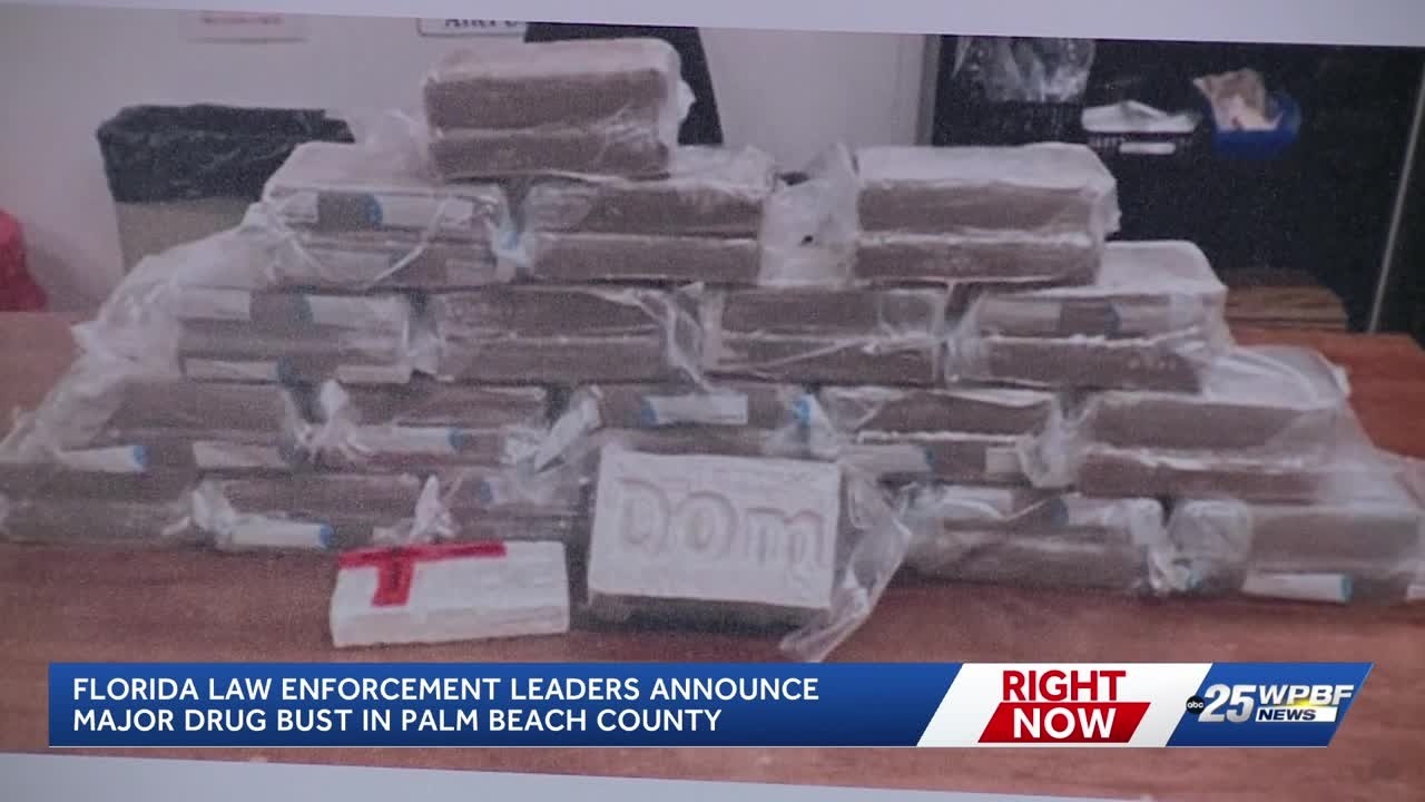 Florida drug bust leads to 25 arrests and seizure of fentanyl, meth and cocaine