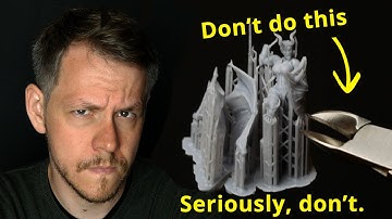 STOP Wasting Your Time Removing Supports The Hard Way! Resin 3D Printing