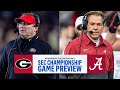 2023 SEC Championship FULL PREVIEW: No. 1 Georgia vs. No. 8 Alabama I CBS Sports