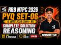 RRB NTPC 2026 Reasoning | Graduate Level 17 March 2026 Shift -3 General Intelligence PYQs with Trick