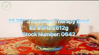 New Therapy Singing Bowl E2 83Hz 2812g