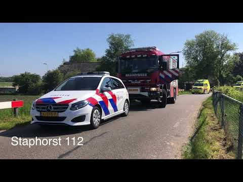 Trein verkeer tussen Steenwijk en Meppel uren lang stil vanwege een aanrijding.