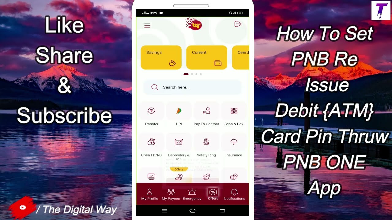 pnb debit card pin generation Online 2023 pnb atm ka pin kaise banaye