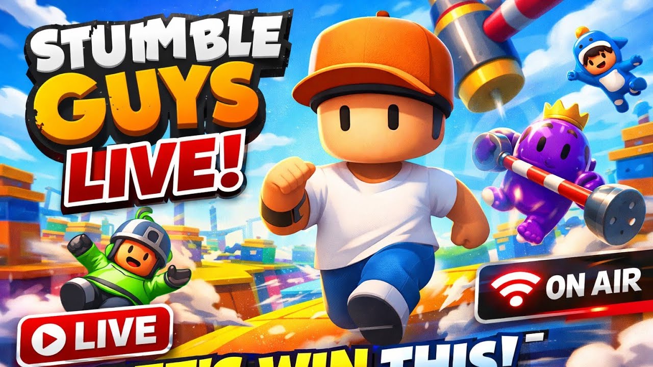 🔴 LIVE STUMBLE GUYS TOURNAMENT | INTENSE RACES & FUN 😂🔥Welcome to the ULTIMATE  LIVE TOURNAMENT! 🏆