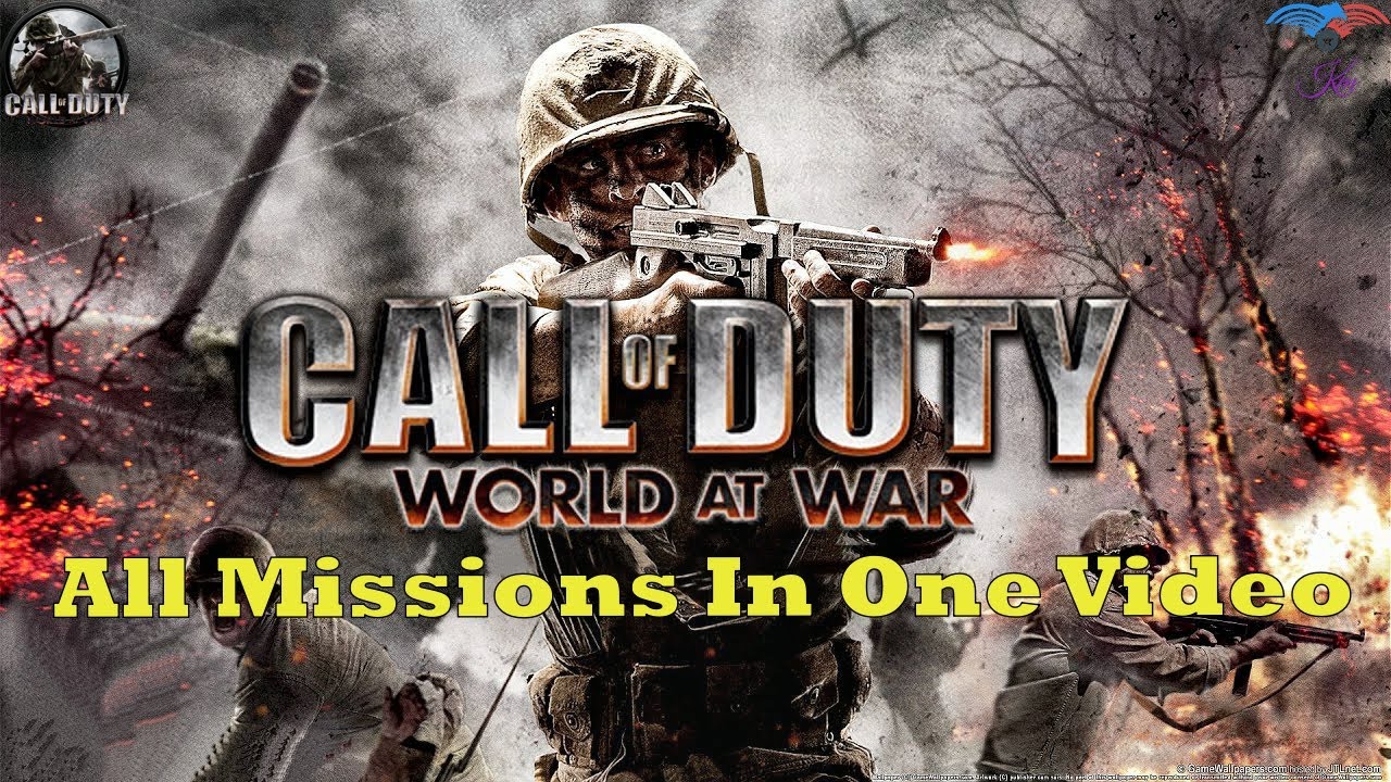 Call of Duty : World at War (walkthrough) : All Missions In One Video ...