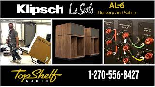 Klipsch La Scala Al6 Delivery & Setup Behind The Scenes With Klipschs Legendary Heritage Speaker