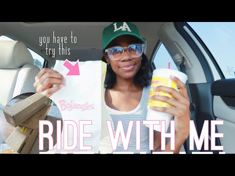Ride With Me | Vlog | Trying the BOJANGLER, Running Errands ft. my Bestie | Charlie P