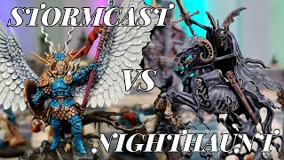 STORMCAST VS NIGHTHAUNT! Age of Sigmar Battle Report. road to 4th edition.