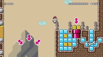 Dry Bones Lends a Hand (Bone) by Raidman - Super Mario Maker 2 - No Commentary 1bv