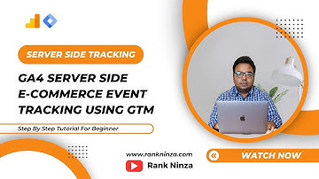 How To Setup GA4 Server Side E-commerce Event Tracking Using GTM | Step By Step Tutorial