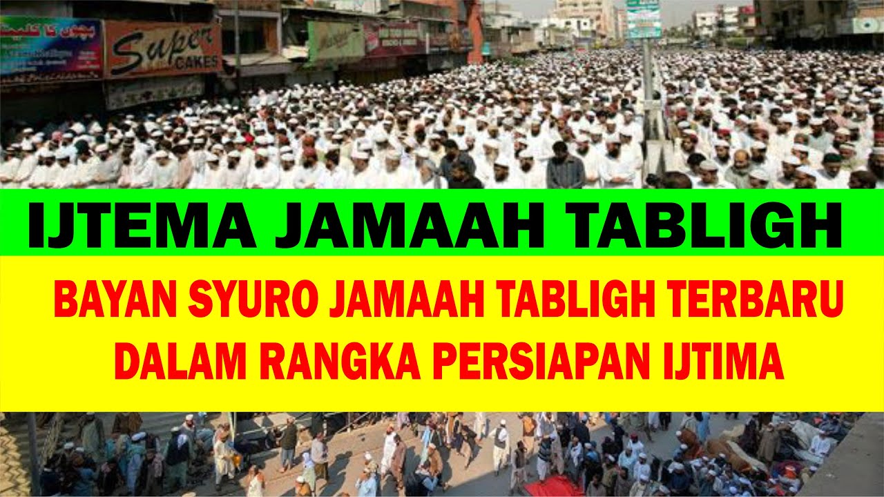 LIVE JAMAAH TABLIGH DUNIA | PERSIAPAN IJTEMA JAMAAH TABLIGH