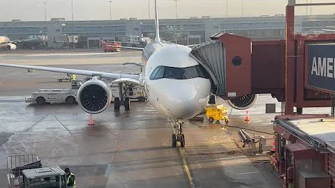 Flying Lufthansa Airbus A321neo Stockholm to Frankfurt Economy classic (Flightreport)