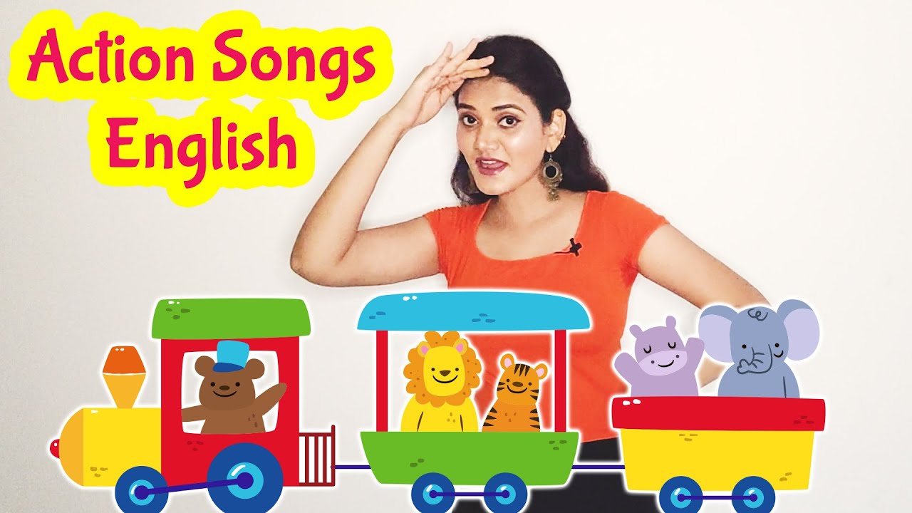 English Songs With Actions Nursery Rhymes For Children Pre School  English Songs With Actions Nursery Rhymes For Children Pre School