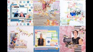 Scrapbook Layout Share Mar-Sep 2017