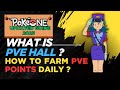 How to farmPvE Points daily in Pokeone What is PvE 