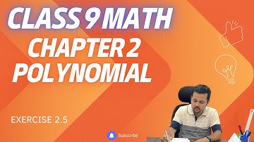 Class 9 Math Chapter 2 Polynomial Exercise 2.5 #maths #class9maths #class9th #class9math #maths