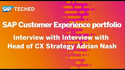 Interview with Head of CX Strategy Adrian Nash | S...