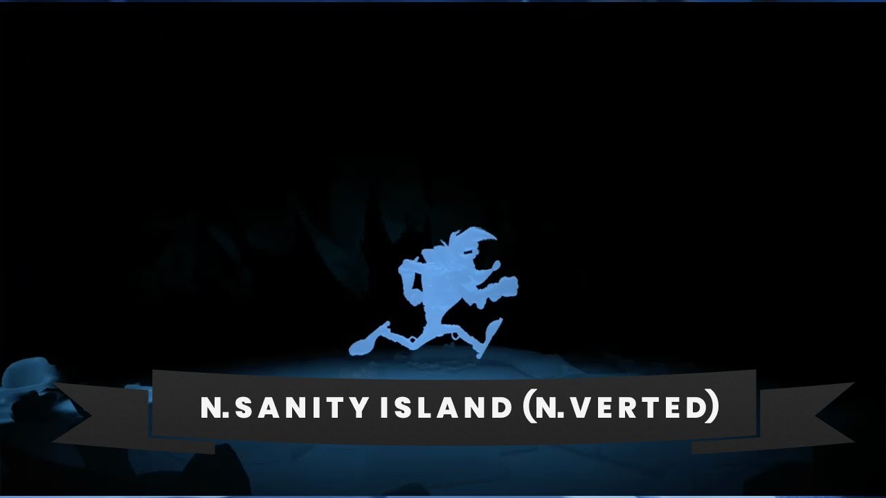 Crash Bandicoot 4: It's about time - N. Sanity Island Nverted - All boxes, gems, relics [106% guide]