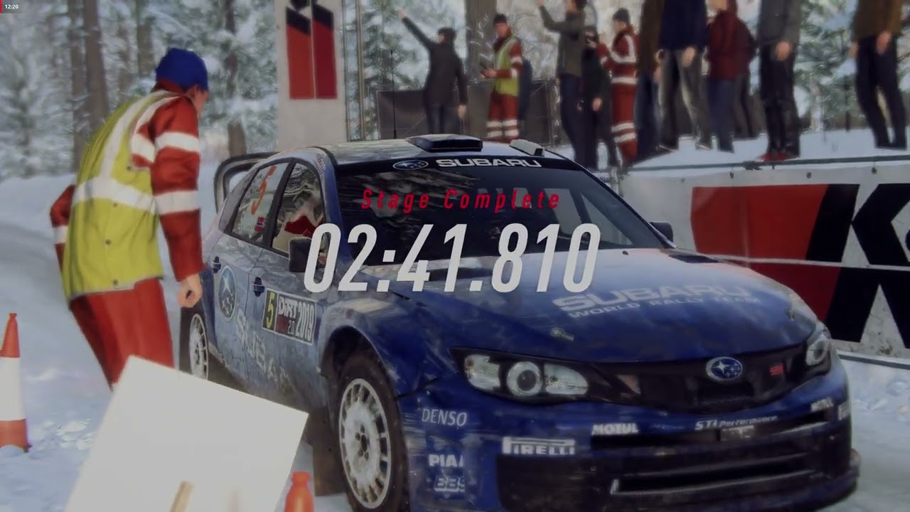 DiRT Rally 2 0 2026 01 02 Weekly Sweden with Subaru 2008 WRC Part 1.Metallic teal PS 5 controller PC