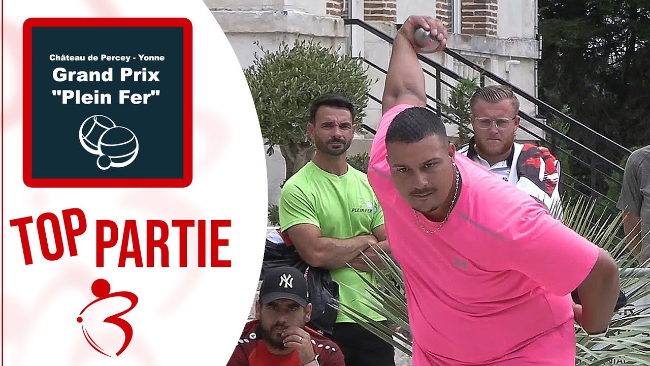 Miniature de la vidéo : TOP 👍 8e Ryan CARAY vs Thyson ARRIDI : Grand Prix "Plein Fer" tête-à-tête - Château de Percey