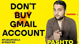 Don't buy PUBG or freefire  accounts