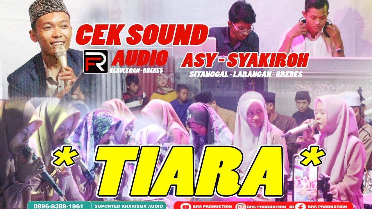 Tiara Versi Sholawat FR AUDIO FEAT ASY SYAKIROH YouTube