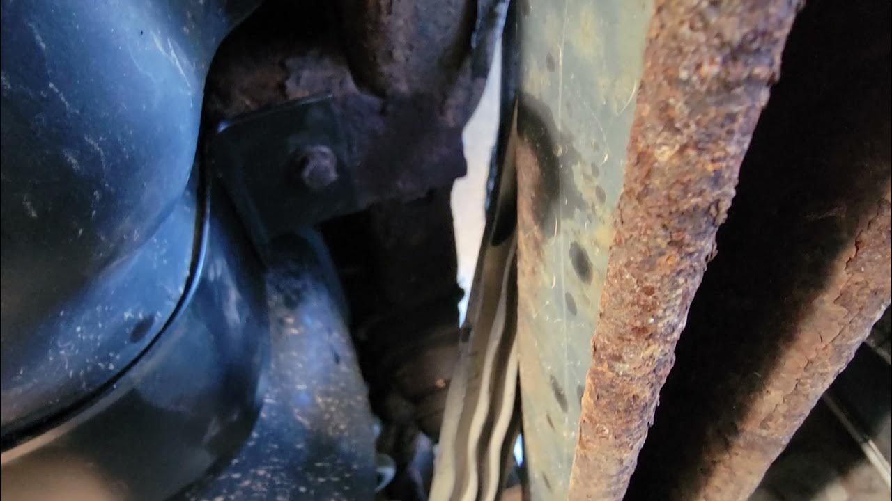 Fuel tank straps replacement pt 2 YouTube