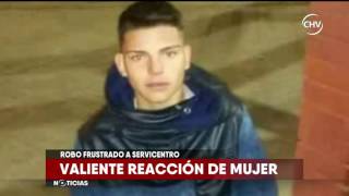 Joven Trabajadora De Servicentro Repelió Ataque - Chv Noticias