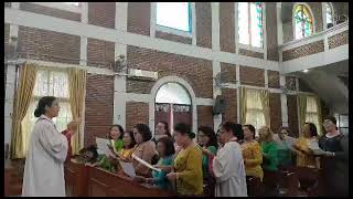 Koor Ina Kamis HKBP Melati Mdn ( Ale Dongan Na Saroha )