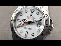 Rolex Explorer II 216570 Rolex Watch Review