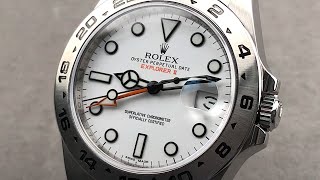 Rolex Explorer II 216570 Rolex Watch Review