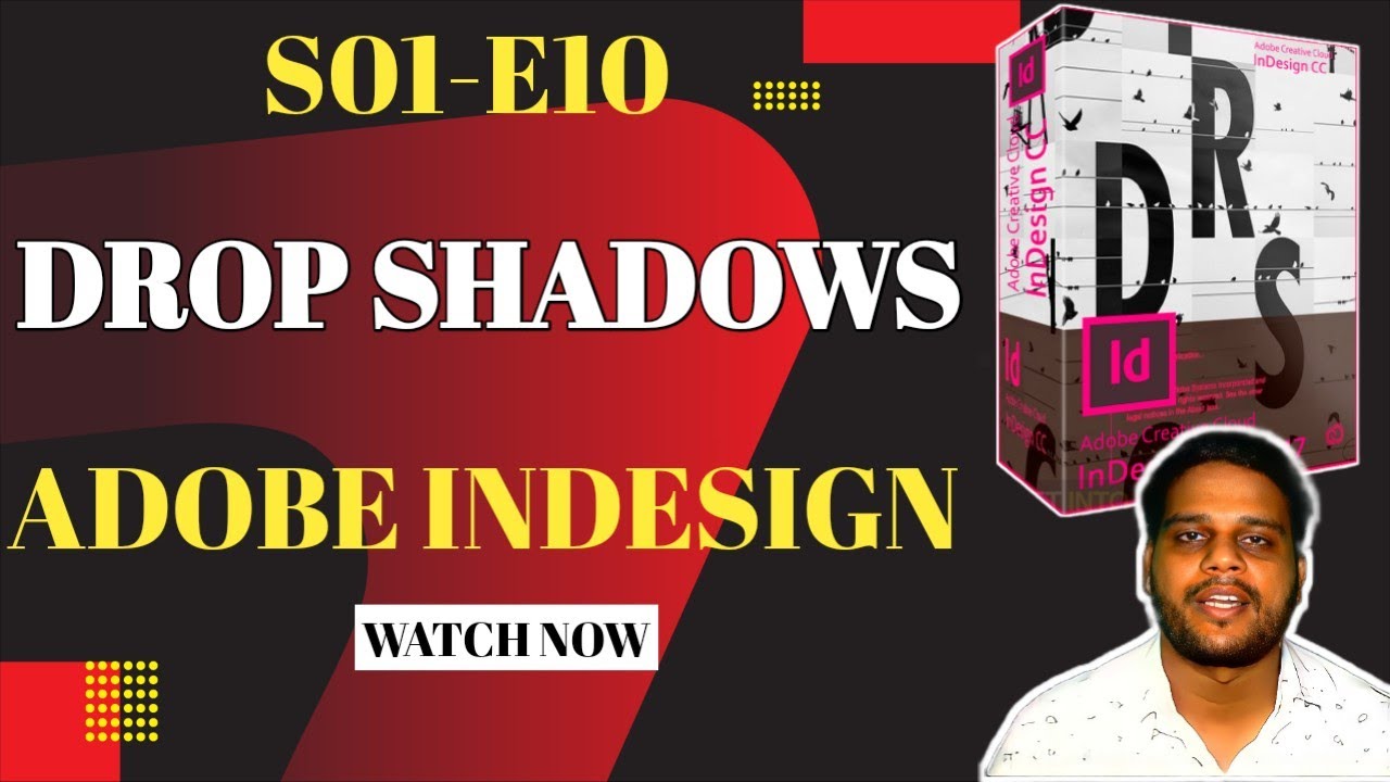 Drop Shadows | Adobe InDesign tutorial in Hindi | S01-E10 | | by Vivek ...