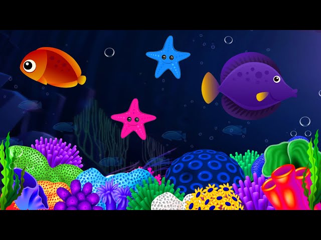 Bedtime Lullabies and Calming Undersea Animation: Baby Lullaby class=