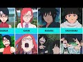 Funny faces and reaction in naruto and boruto 