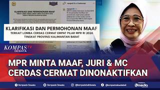 Kontroversi Lomba Cerdas Cermat: MPR Minta Maaf, Juri dan MC Dinonaktifkan