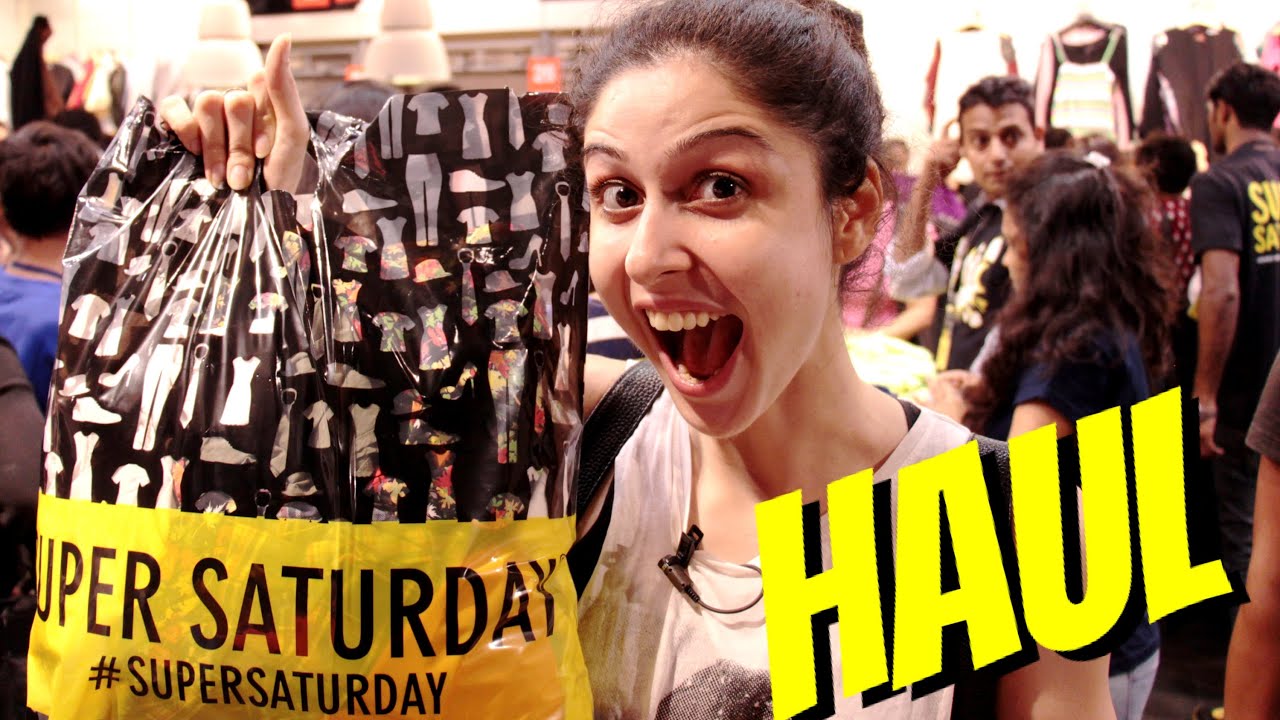 First Shopper At Super Saturday + Haul!!!