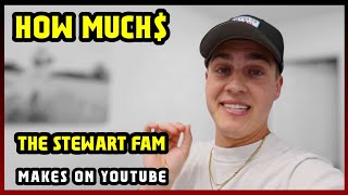 This Is How much money The Stewart Fam makes on YouTube 2025 |