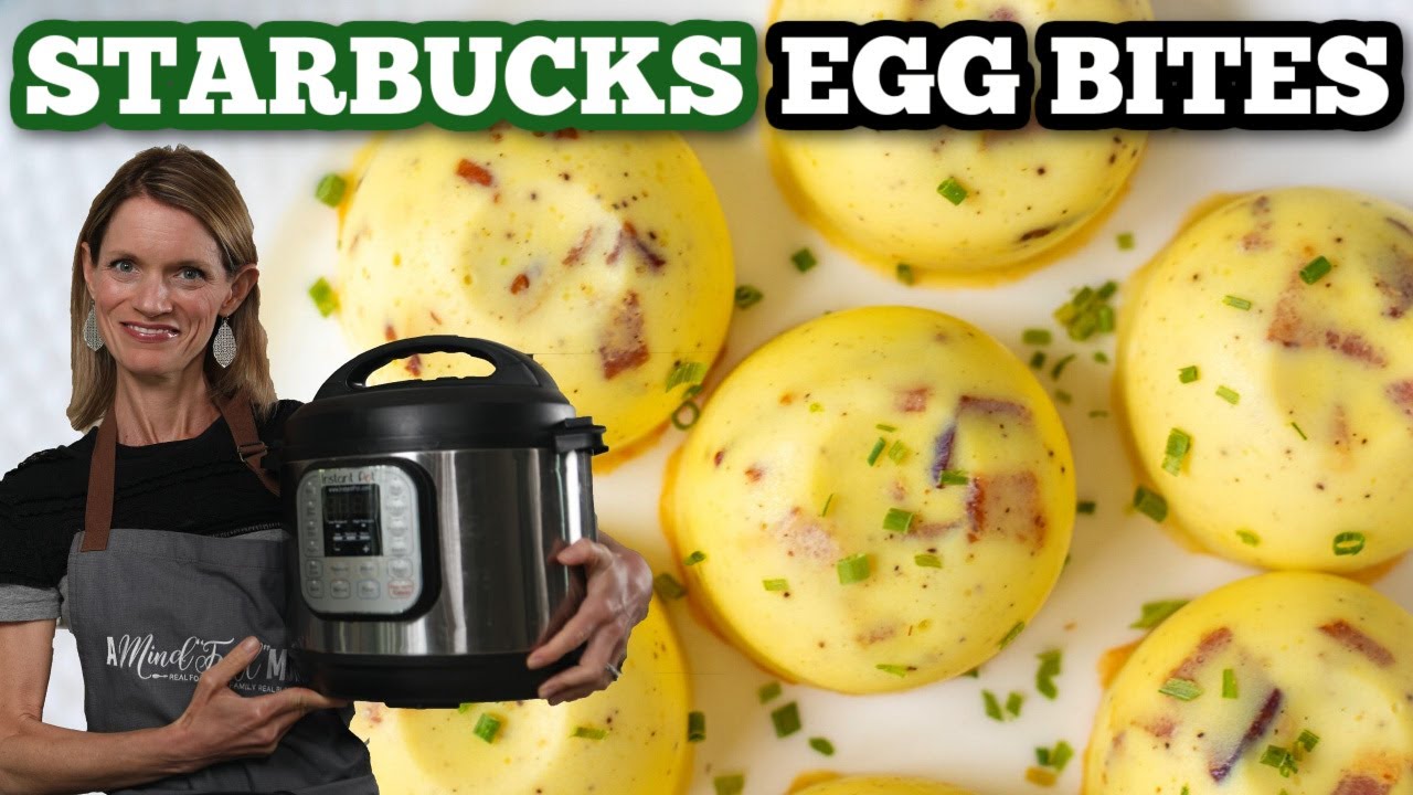 Instant Pot Egg Bites • Starbucks Copycat Recipe